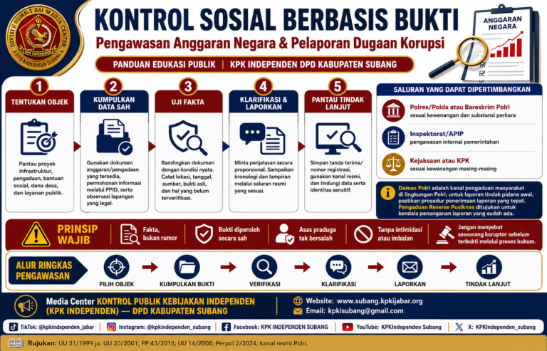 Evidence-Based Public Oversight Guide